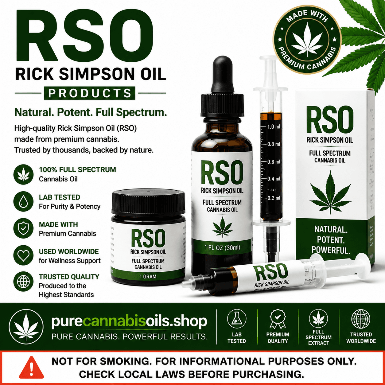 Cannabis Dosing Guide: Understanding RSO, FECO, CBD & THC Potency